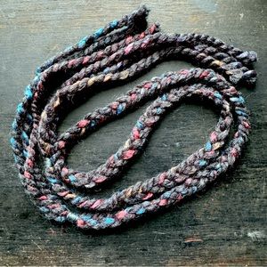 DE Wool hair wrap accessory/ dread accessory